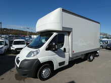 2014 14 PEUGEOT BOXER 2.2HDI 335 LUTON WITH TAIL LIFT 3.8M BODY ONLY 94K
