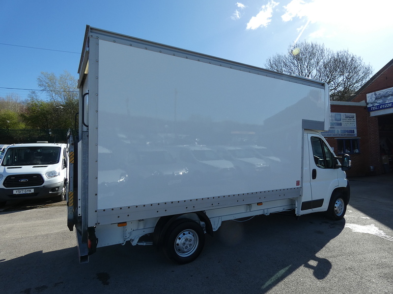 Peugeot 2014 14 PEUGEOT BOXER 2.2HDI 335 LUTON WITH TAIL LIFT 3.8M BODY ONLY 94K