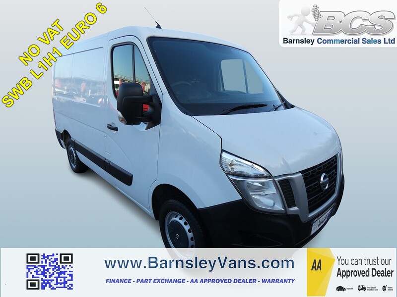 Nissan 2018 18 NISSAN NV400 2.3DCI SE L1H1 SWB WITH TOW BAR NO VAT