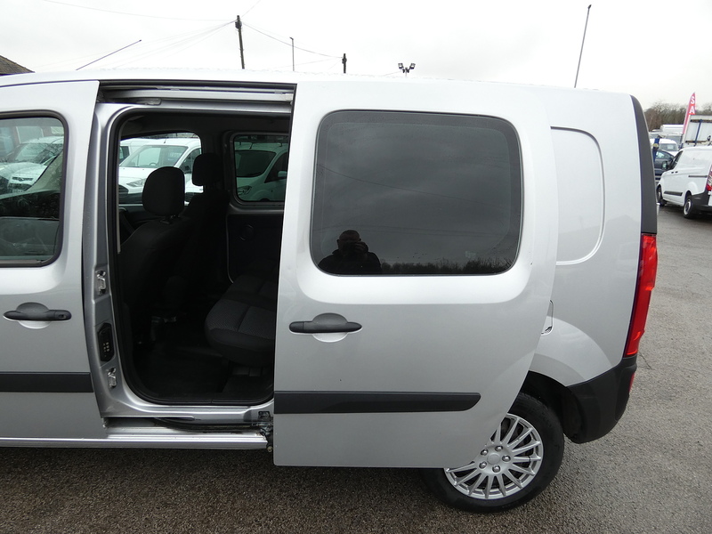 Mercedes-Benz 2018 68 MERCEDES CITAN 111 1.5DCI DOUBLE CAB CREW VAN 5 SEATER