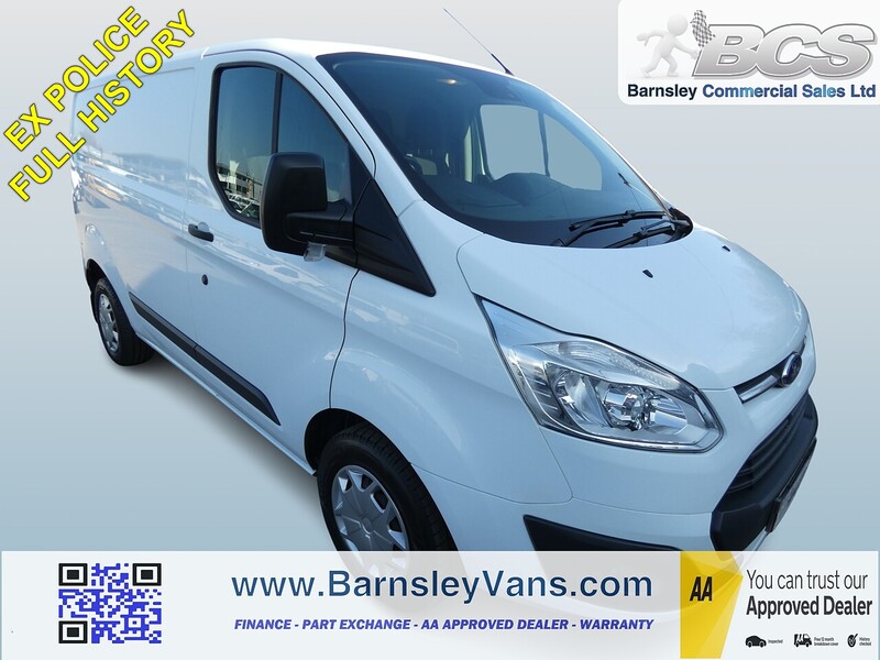 Ford 2017 17 FORD TRANSIT CUSTOM TREND 310 L1H1 FULL HISTORY EX POLICE
