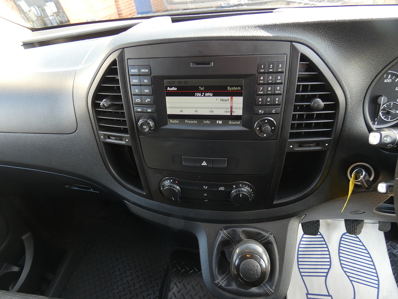 Mercedes-Benz 2018 68 MERCEDES VITO 111CDI 1.6 115PS LWB TWIN SL NO VAT