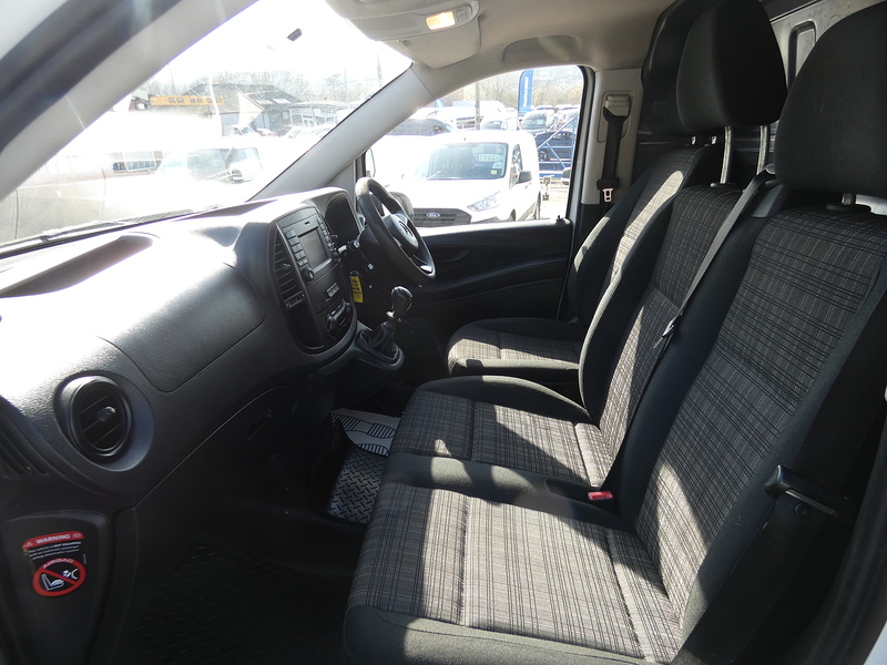 Mercedes-Benz 2018 68 MERCEDES VITO 111CDI 1.6 115PS LWB TWIN SL NO VAT