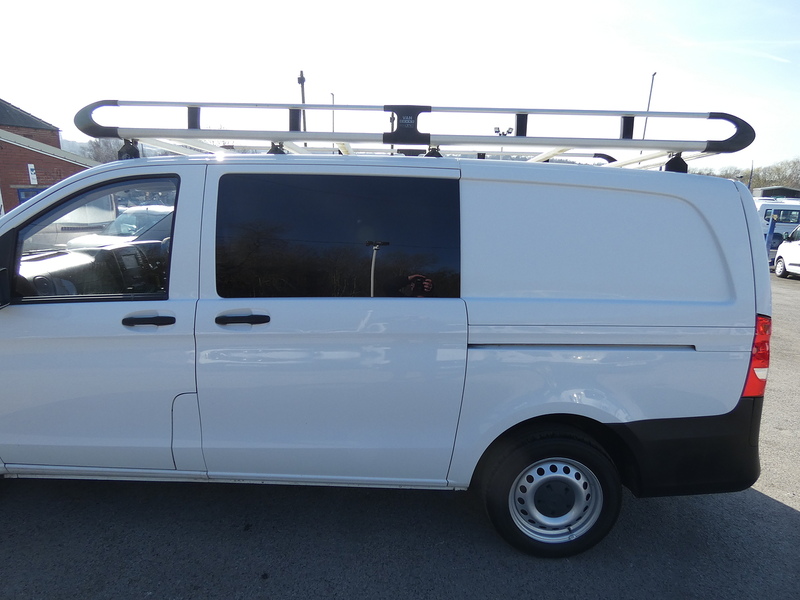 Mercedes-Benz 2018 68 MERCEDES VITO 111CDI 1.6 115PS LWB TWIN SL NO VAT