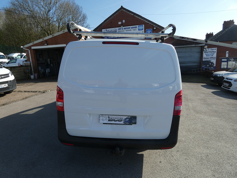 Mercedes-Benz 2018 68 MERCEDES VITO 111CDI 1.6 115PS LWB TWIN SL NO VAT