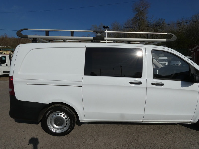 Mercedes-Benz 2018 68 MERCEDES VITO 111CDI 1.6 115PS LWB TWIN SL NO VAT