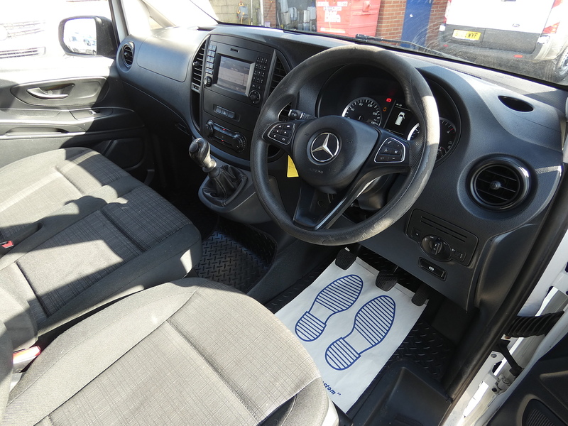 Mercedes-Benz 2018 68 MERCEDES VITO 111CDI 1.6 115PS LWB TWIN SL NO VAT