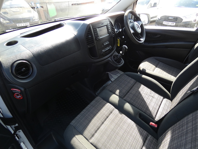 Mercedes-Benz 2018 68 MERCEDES VITO 111CDI 1.6 115PS LWB TWIN SL NO VAT