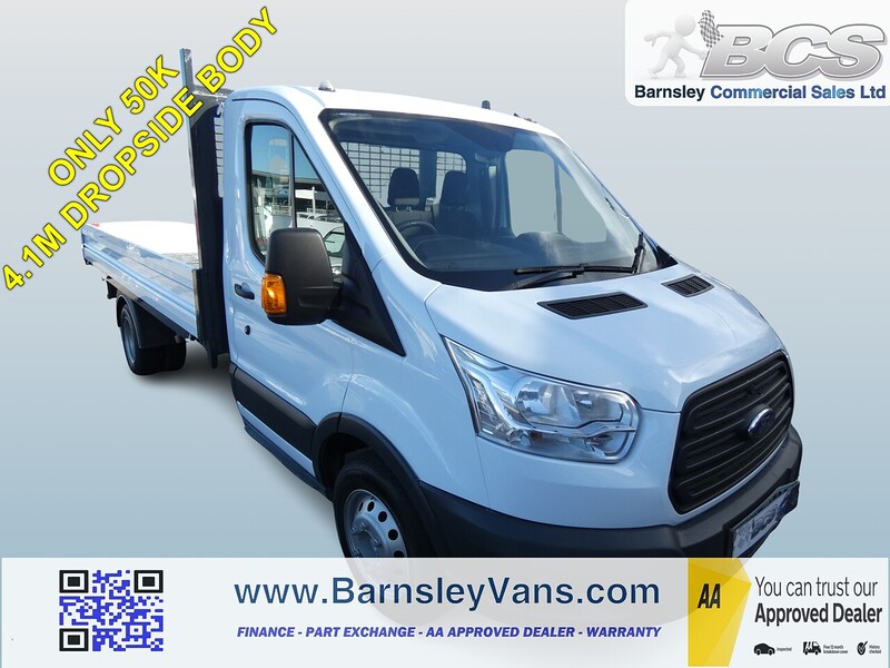 Ford 2015 15 FORD TRANSIT 2.2TDCI 350 LWB 4.1M DROPSIDE PICKUP ONLY 50K