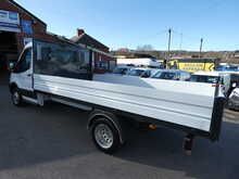 2015 15 FORD TRANSIT 2.2TDCI 350 LWB 4.1M DROPSIDE PICKUP ONLY 50K