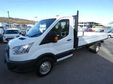 2015 15 FORD TRANSIT 2.2TDCI 350 LWB 4.1M DROPSIDE PICKUP ONLY 50K