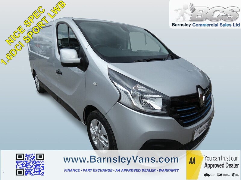 Renault 2019 19 RENAULT TRAFIC 1.6DCI SPORT LWB L2 120PS STUNNING VAN