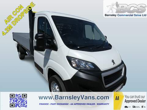 2021 21 PEUGEOT BOXER 2.2 BLUEHDI BUILT FOR BUSINESS 4.2M L4 DROPSIDE PICKUP