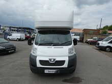 2014 14 PEUGEOT BOXER 2.2HDI 335 LUTON WITH TAIL LIFT 3.9M BODY ONLY 97K