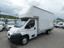 2014 14 PEUGEOT BOXER 2.2HDI 335 LUTON WITH TAIL LIFT 3.9M BODY ONLY 97K