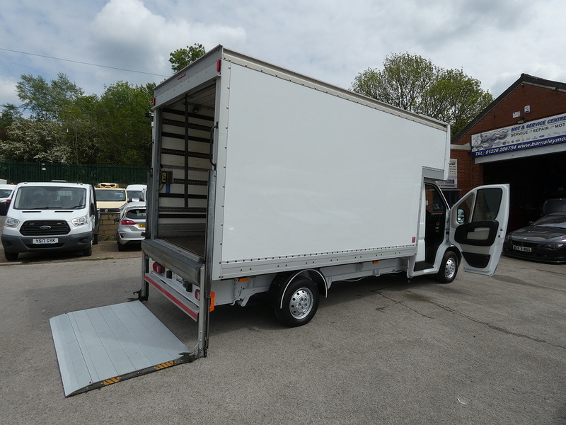 Peugeot 2014 14 PEUGEOT BOXER 2.2HDI 335 LUTON WITH TAIL LIFT 3.9M BODY ONLY 97K