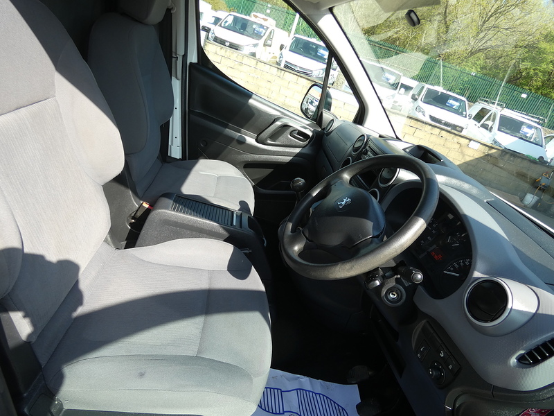 Peugeot 2016 65 PEUGEOT PARTNER 1.6HDI 850 FREEZER VAN ONLY 57K EX COUNCIL