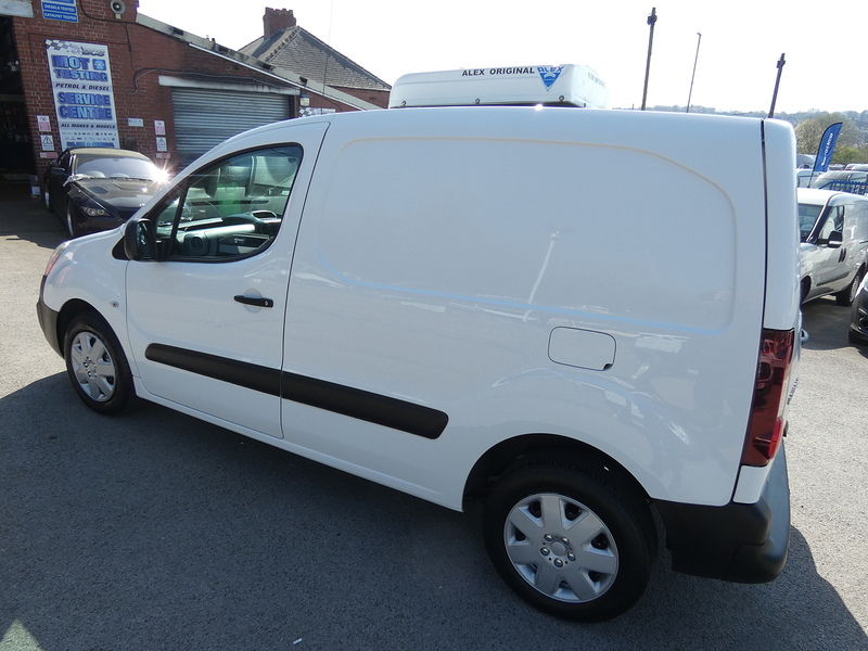 Peugeot 2016 65 PEUGEOT PARTNER 1.6HDI 850 FREEZER VAN ONLY 57K EX COUNCIL