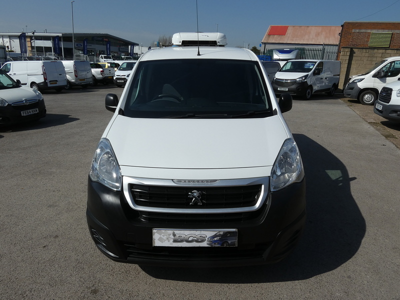 Peugeot 2016 65 PEUGEOT PARTNER 1.6HDI 850 FREEZER VAN ONLY 57K EX COUNCIL