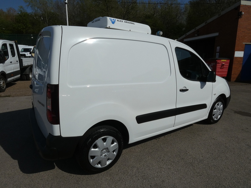 Peugeot 2016 65 PEUGEOT PARTNER 1.6HDI 850 FREEZER VAN ONLY 57K EX COUNCIL