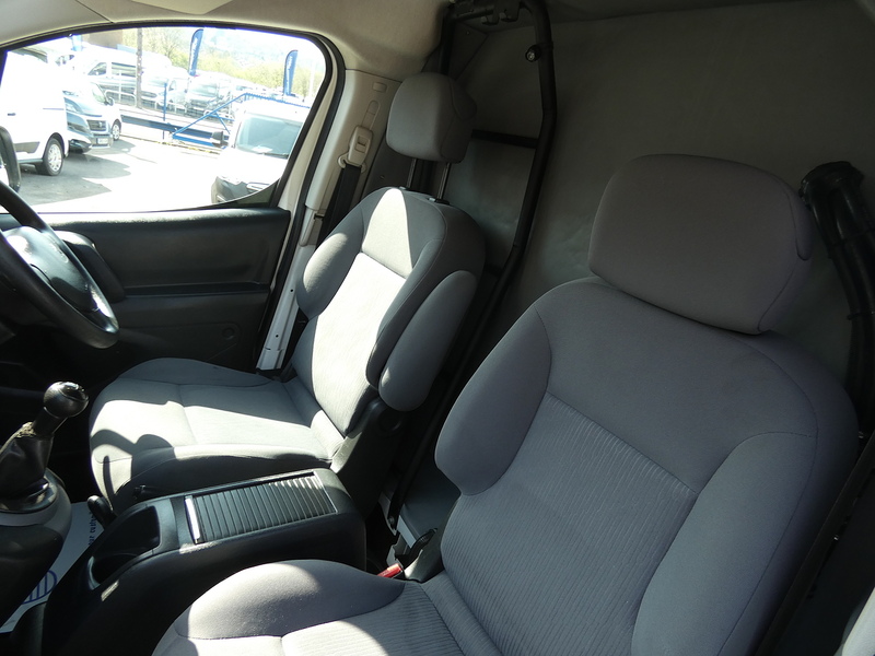 Peugeot 2016 65 PEUGEOT PARTNER 1.6HDI 850 FREEZER VAN ONLY 57K EX COUNCIL