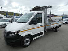 2021 21 VOLKSWAGEN CRAFTER 2.0TDI CR35 STARTLINE DROPSIDE PICKUP TAIL LIFT FSH