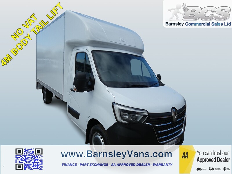 Renault 2021 21 RENAULT MASTER 2.3CDI 35 BUSINESS 4M LUTON WITH TAIL LIFT