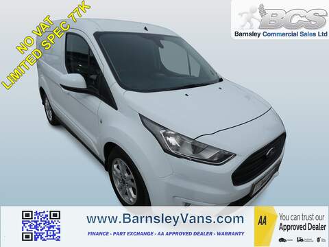 2019 69 FORD TRANSIT CONNECT 1.5 ECOBLUE 120PS LIMITED ONLY 77K NO VAT