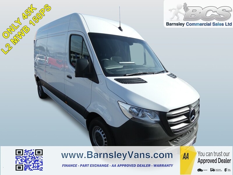 Mercedes-Benz 2022 22 MERCEDES SPRINTER 315 2.0 CDI PROGRESSIVE L2H2 MWB MED ROOF ONLY 45K