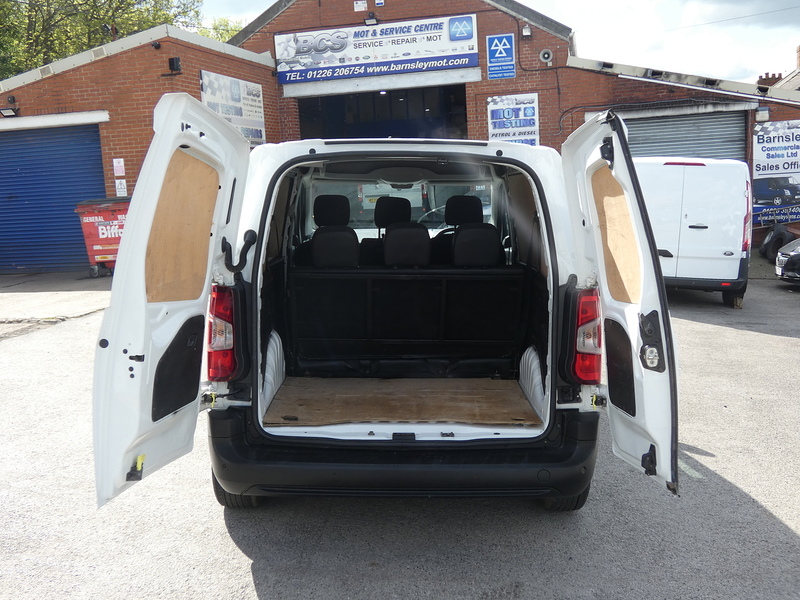 Citroen 2021 21 CITROEN BERLINGO 1.5HDI 650 ENTERPRISE 6 SEAT CREW VAN ONLY 43K
