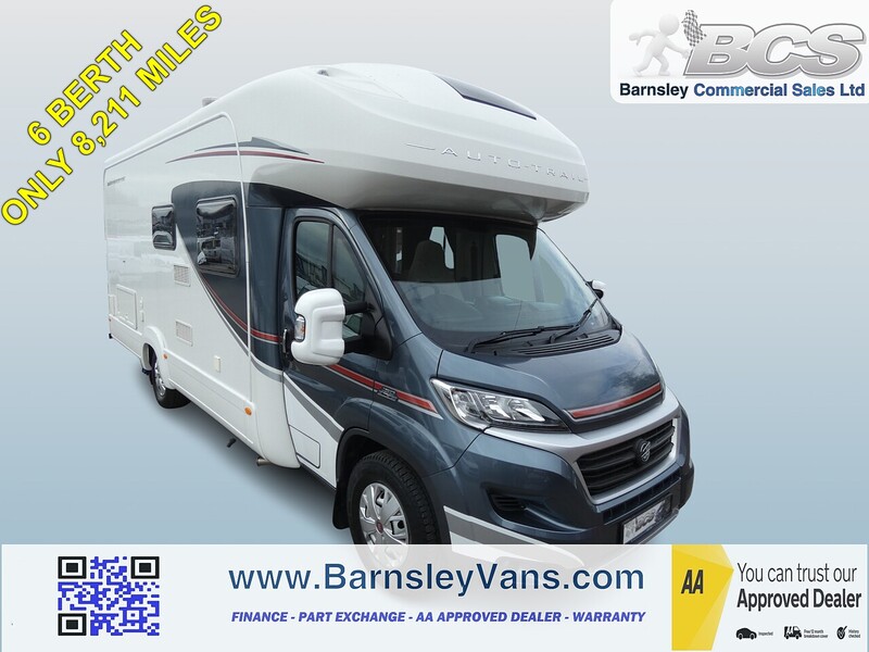 Fiat 2016 16 FIAT AUTO-TRAIL TRACKER RB HI-LINE 6 BERTH HD FIXED BED MEGA LOW MILES
