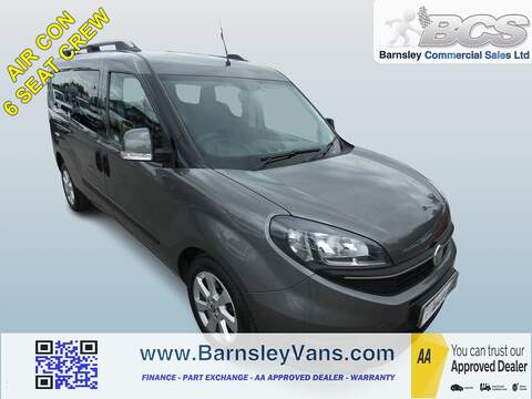 2021 21 FIAT DOBLO 1.6 MULTIJET MAXI TECNICO 6 SEAT CREW VAN NICE SPEC
