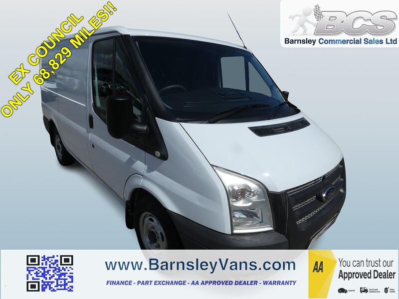 Ford 2014 63 FORD TRANSIT 2.2TDCI T260 SWB L1H1 ONLY 62K EX COUNCIL RARE VAN