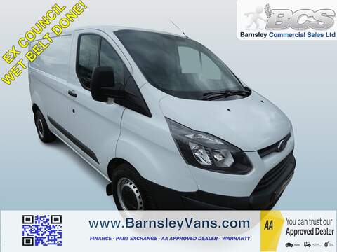 2016 66 FORD TRANSIT CUSTOM 2.0 TDCI 270 L1H1 SWB EX COUNCIL