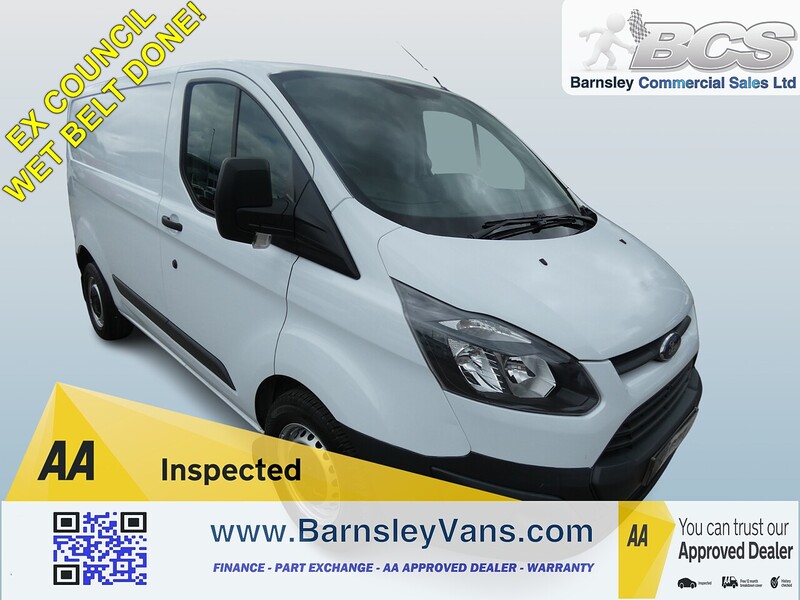 Ford 2016 66 FORD TRANSIT CUSTOM 2.0 TDCI 270 L1H1 SWB EX COUNCIL