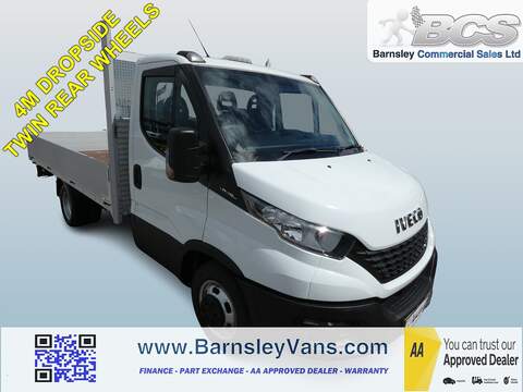 2021 71 IVECO DAILY 2.3HPI 35C LWB 4M DROPSIDE PICKUP ONLY 80K DRW