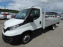 2021 71 IVECO DAILY 2.3HPI 35C LWB 4M DROPSIDE PICKUP ONLY 80K DRW