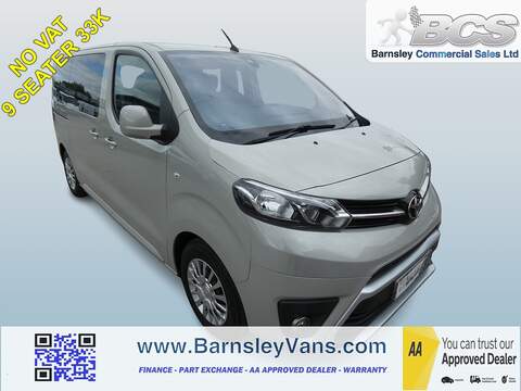 2021 21 TOYOTA PROACE 1.5D SHUTTLE MPV MWB 120PS 9 SEATER EURO 6 ONLY 33K