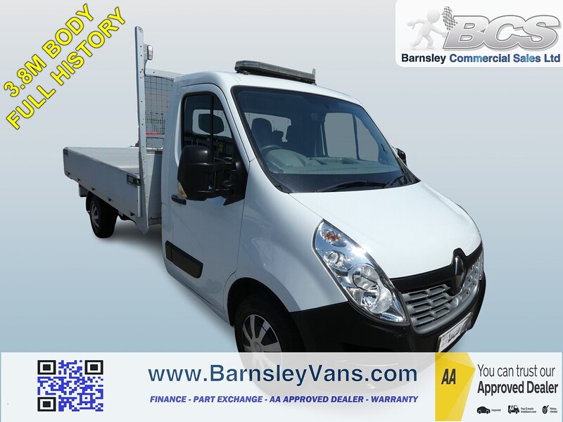 Renault Trucks 2015 15 RENAULT MASTER 2.3DCI MWB 3.8M DROPSIDE PICK UP ONLY 58K FULL HISTORY