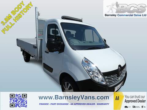 2015 15 RENAULT MASTER 2.3DCI MWB 3.8M DROPSIDE PICK UP ONLY 58K FULL HISTORY