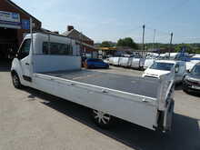 2015 15 RENAULT MASTER 2.3DCI MWB 3.8M DROPSIDE PICK UP ONLY 58K FULL HISTORY