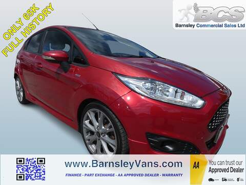 2016 66 FORD FIESTA 1.0T ECOBOOST ST-LINE 5 DOOR ONLY 65K FULL HISTORY