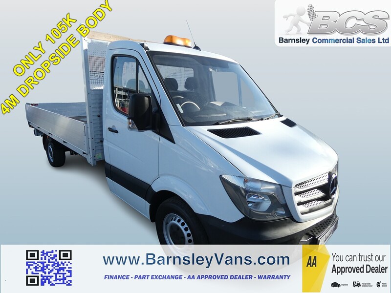 Mercedes-Benz 2017 67 MERCEDES SPRINTER 314 CDI 2.1 140PS 4M DROPSIDE PICKUP