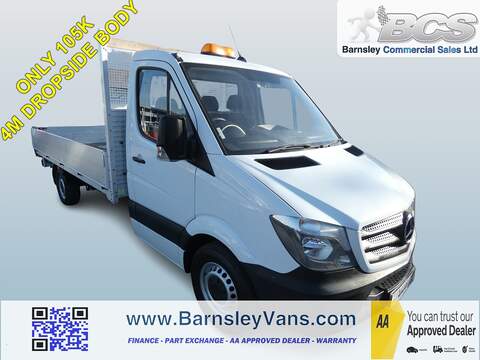 2017 67 MERCEDES SPRINTER 314 CDI 2.1 140PS 4M DROPSIDE PICKUP
