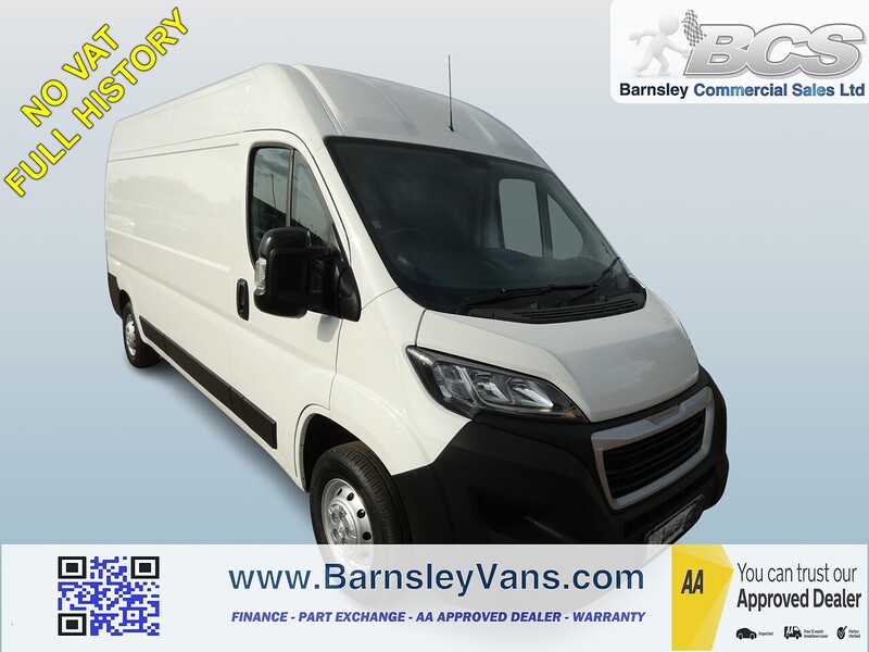 Peugeot 2021 70 PEUGEOT BOXER 2.2 BLUEHDI L3H2 LWB PROFESSIONAL FULL HISTORY NO VAT