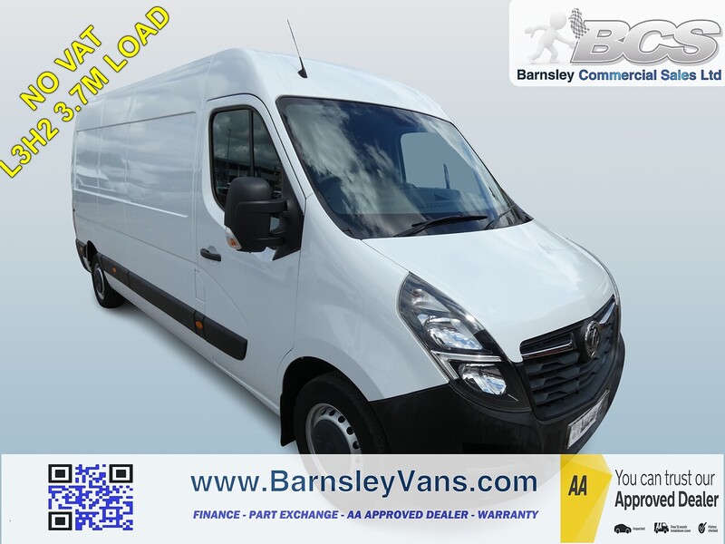 Vauxhall 2021 71 VAUXHALL MOVANO 2.3CDTI 3500 BI TURBO EDITION L3 H2 LWB NO VAT