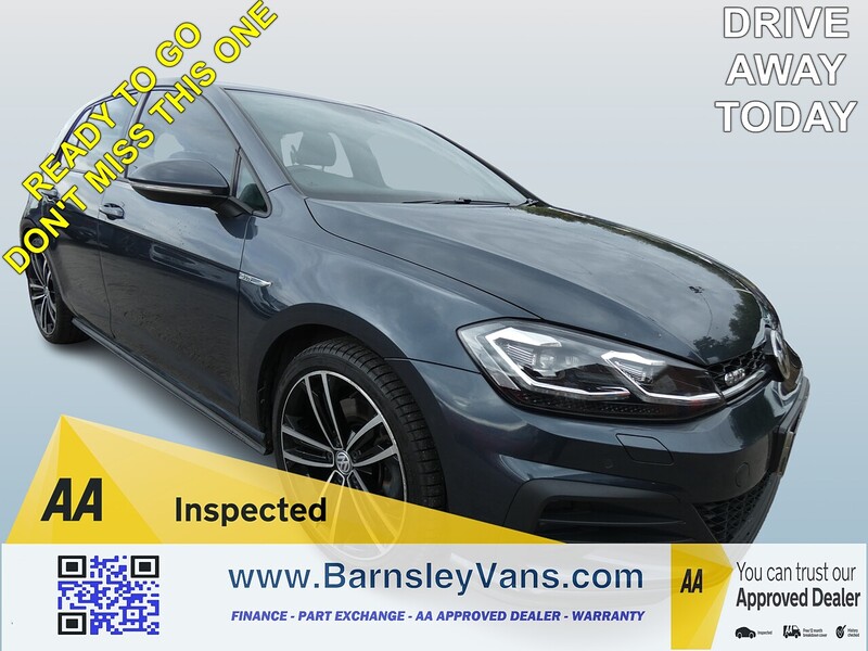 Volkswagen 2018 67 VOLKSWAGEN GOLF 2.0TDI BLUEMOTION TECH GTD MANUAL FULL HISTORY READY TO GO