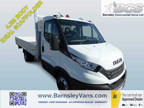 2023 23 IVECO DAILY 2.3D 140PS DROPSIDE 4.2M PICKUP TWIN REAR WHEEL