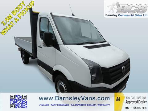 2012 62 VOLKSWAGEN CRAFTER 2.0 TDI CR35 DROPSIDE 3.5M BODY