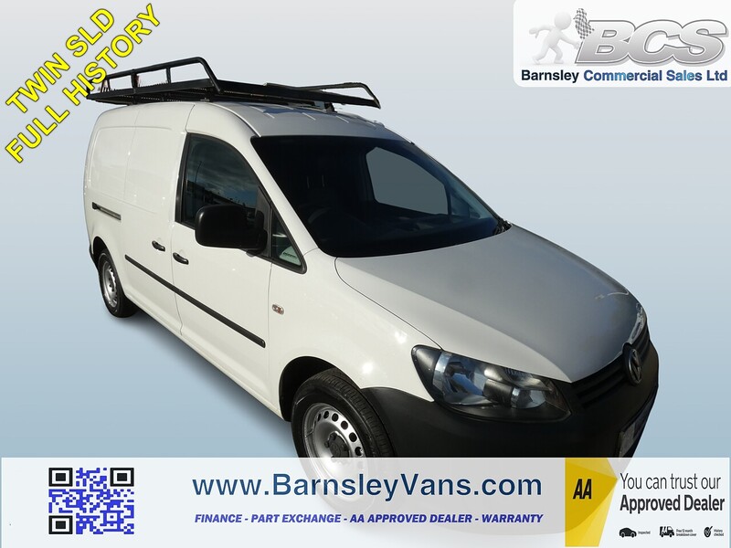 Volkswagen 2012 12 VOLKSWAGEN CADDY 1.6TDCI C20 MAXI TWIN SLD 104K FULL HISTORY